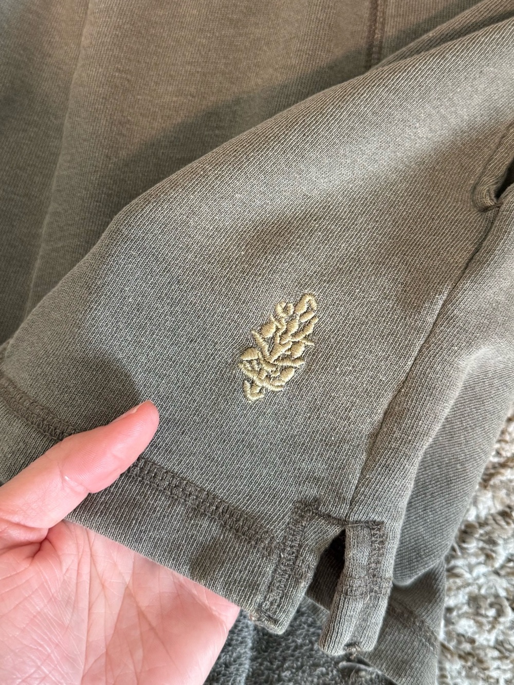 Free People Movement Back Me Up Shorts Olive, size S, like new! - Picture 5 of 7